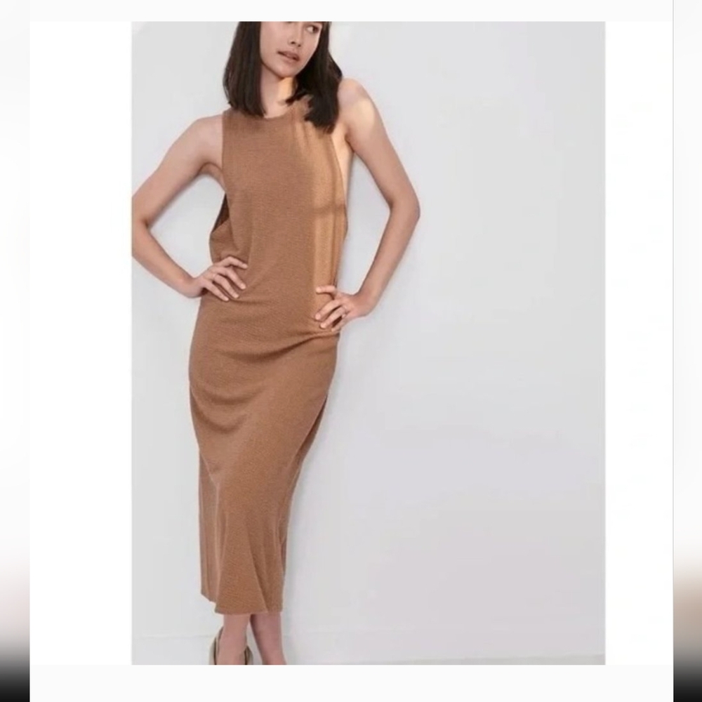Lunya Organic Cotton Seersucker Dress